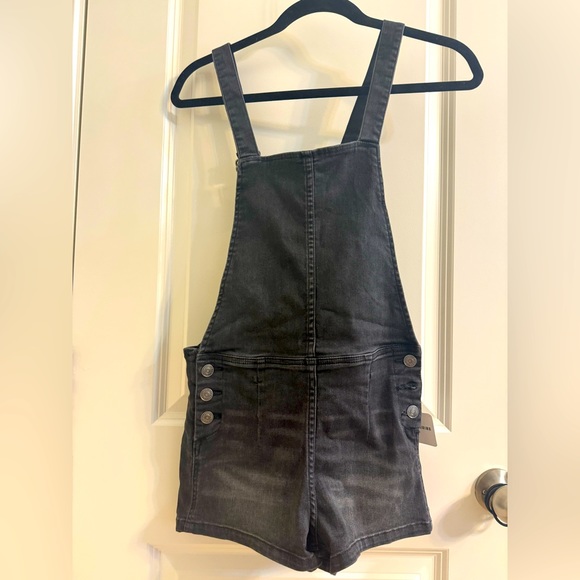 Free People Black overalls - Picture 1 of 3